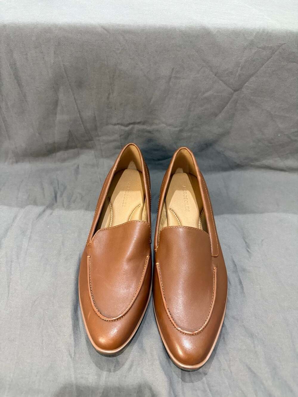 Aerosoles East Side Loafers Brown Leather